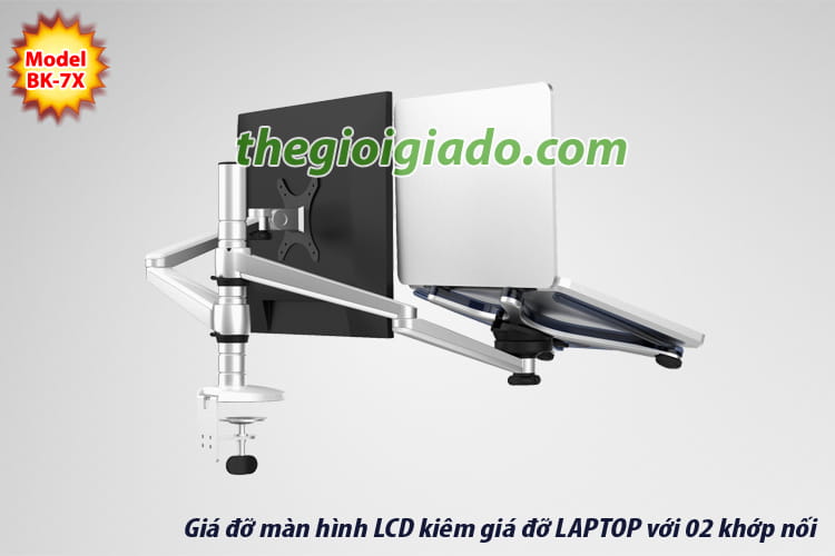 gi&aacute; đỡ m&agrave;n h&igrave;nh LCD ki&ecirc;m gi&aacute; đỡ LAPTOP d&ugrave;ng cho d&acirc;n văn ph&ograve;ng