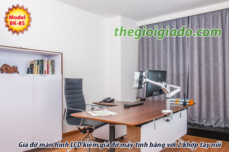 gi&aacute; đỡ m&agrave;n h&igrave;nh LCD ki&ecirc;m gi&aacute; đỡ M&Aacute;Y T&Iacute;NH BẢNG d&ugrave;ng cho d&acirc;n văn ph&ograve;ng