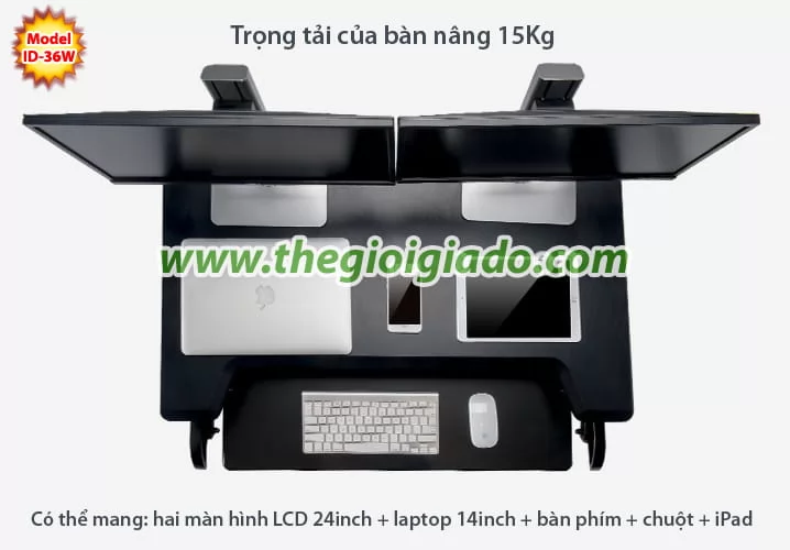 Bàn nâng điều chỉnh chiều cao model ID-36W