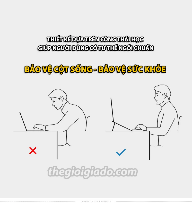 Giá đỡ Laptop kiêm giá đỡ Ipad trên bàn làm việc